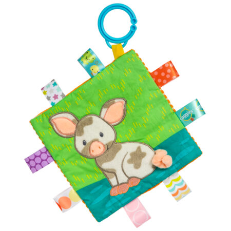 40036 Taggies Crinkle Me Patches Pig - 6.5x6.5"