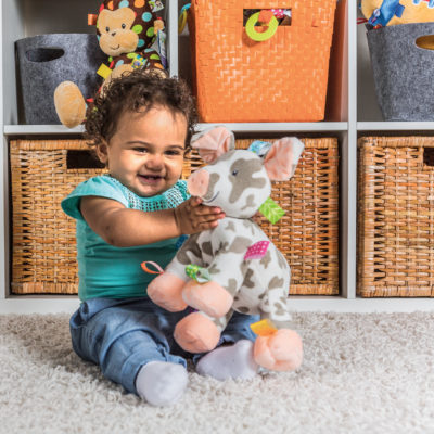 Bebe Puericulture Peluches Doudou Mary Meyer gies Patches Pig Lovey Ram Mount Co Uk