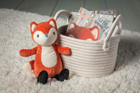Leika Fox Lovey Soft Toy Book