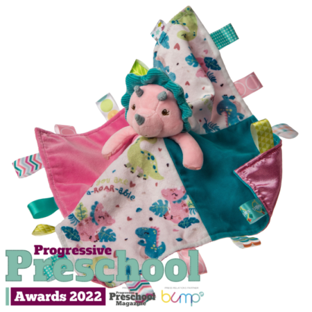 41563 Taggies Aroar-a-saurus Character Blanket | Progressive Preschool Awards Finalist 2022