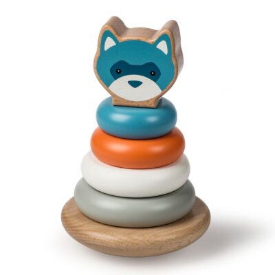 Leika Stacking Wood Rings - 4x7"