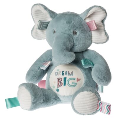 Taggies Dream Big Elephant Soft Toy - 13"