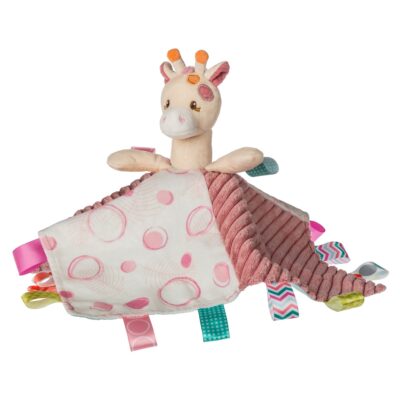 Taggies Tilly Giraffe Character Blanket - 12x12"