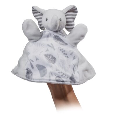 Afrique Elephant Lovey Puppet - 11"