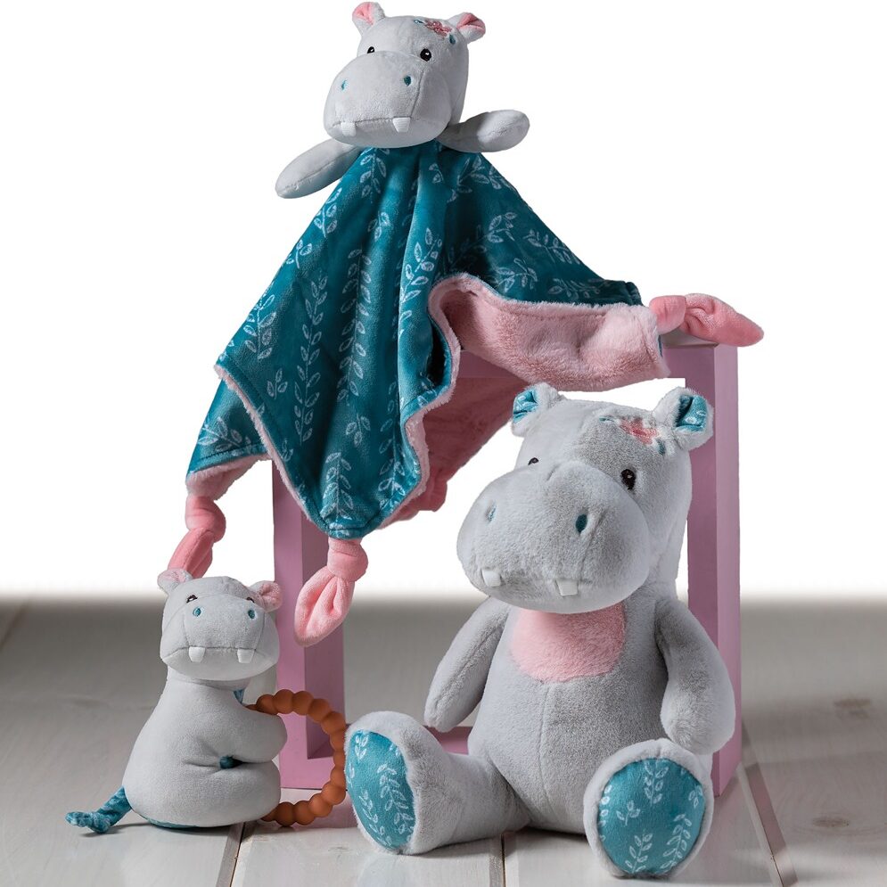 Jewel Hippo Soft Toy - 10