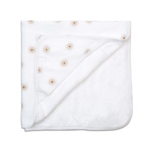 LJ843 Lulujo Hooded Towel - Daisies