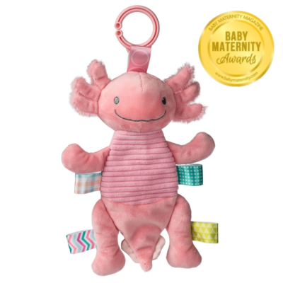 Taggies Lizzy Axolotl Crinkie - 9"