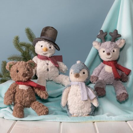 Putty Glitters Reindeer, Putty Twinkles Teddy, Putty Snowfall Snowman, Putty Iceberg Penguin