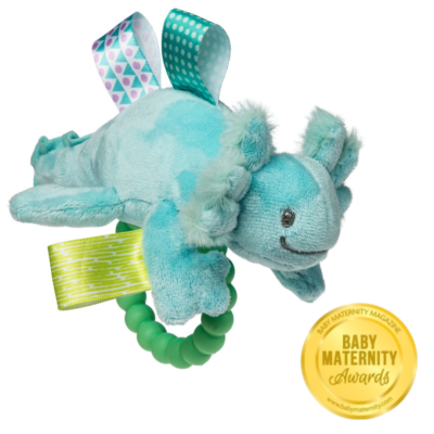 Taggies Fizzy Axolotl Teether Rattle - 9"
