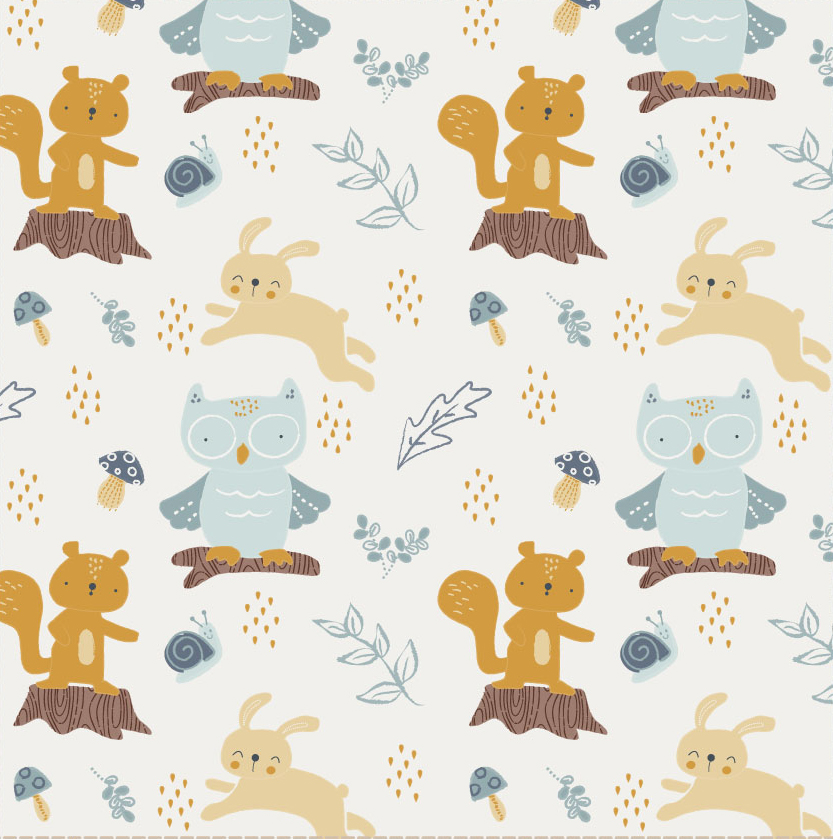 Taggies Original - Forest Fun - 12x12" - Image 6