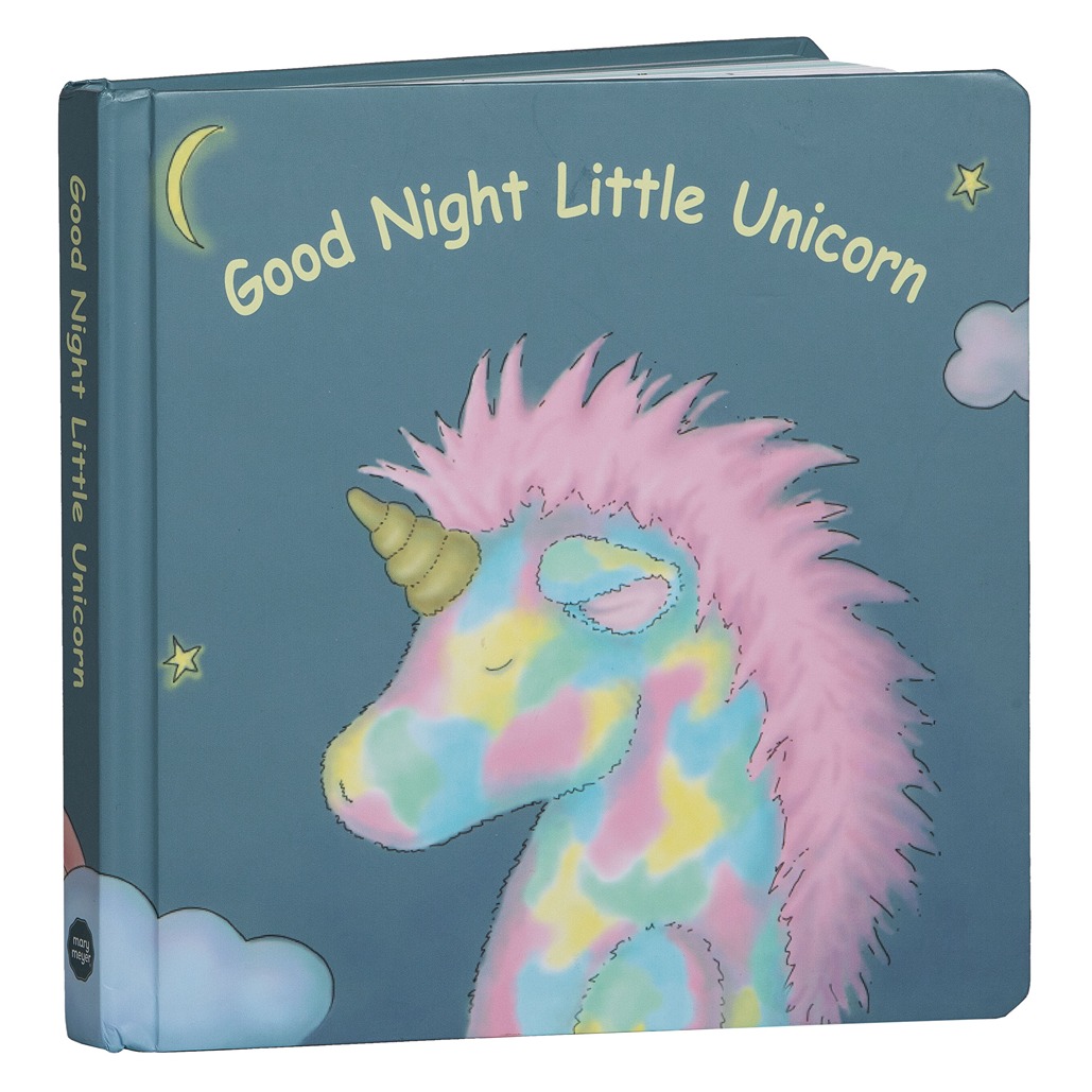 "Goodnight Unicorn" Board Book - 8" - Mary Meyer Stuffed Toys