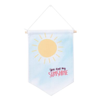Lulujo Wall Banner - You Are My Sunshine - 12x6"