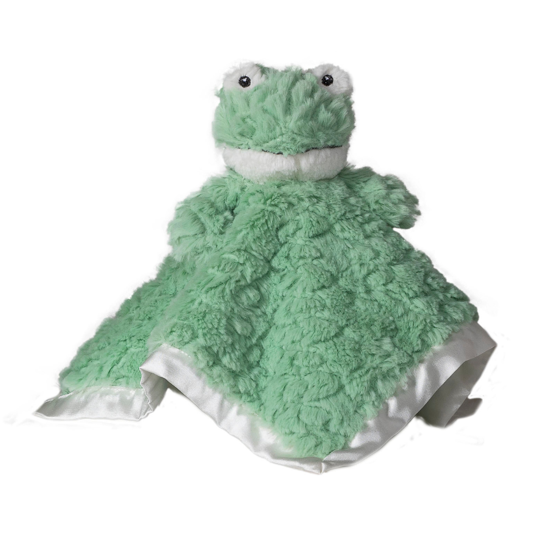 Putty Nursery Mint Frog Character Blanket - Mary Meyer Stuffed Toys