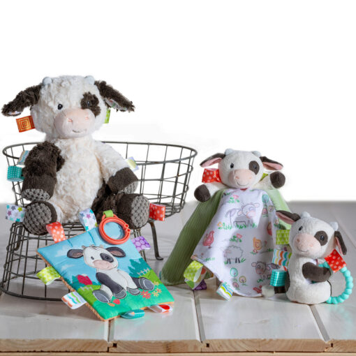 Taggies Buttercup Cow Baby Mat - Mary Meyer Stuffed Toys