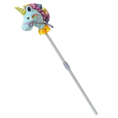 15770 Fancy Prancer Unicorn 2-Piece Stick Horse