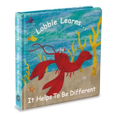 27403 "Lobbie Learns..." Large Board Book
