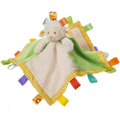 Taggies Sherbet Lamb Character Blanket - 13x13"