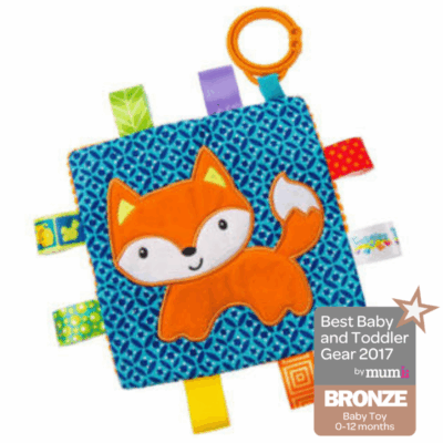 Taggies Crinkle Me Fox – 6x6"