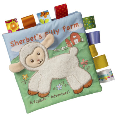 Taggies Sherbet Lamb Soft Book – 6x6"