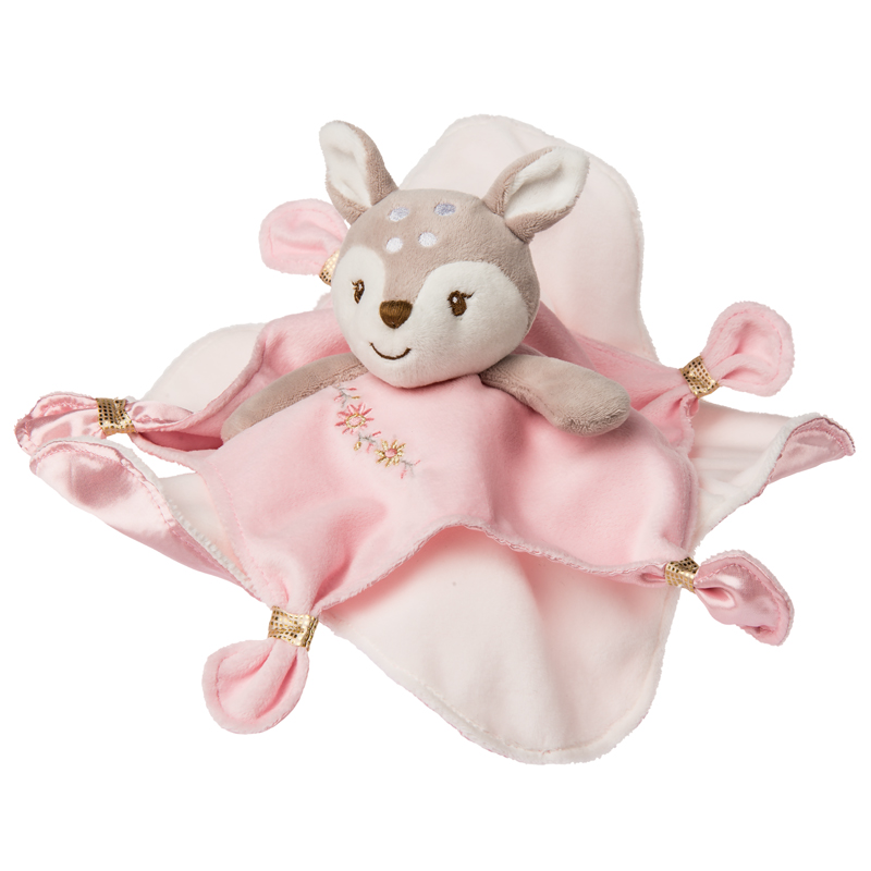 Itsy Glitzy Fawn Character Blanket - 13" #43104