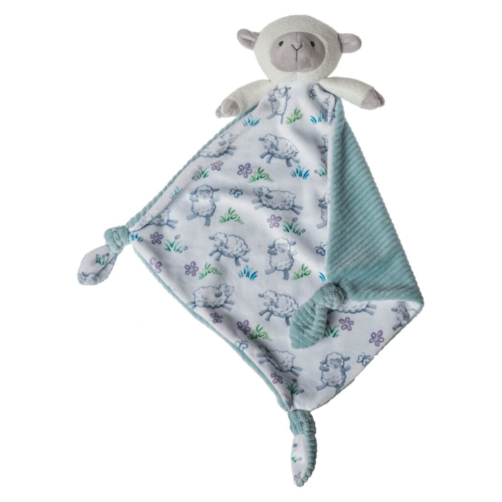 43204Little Knottie Lamb Blanket