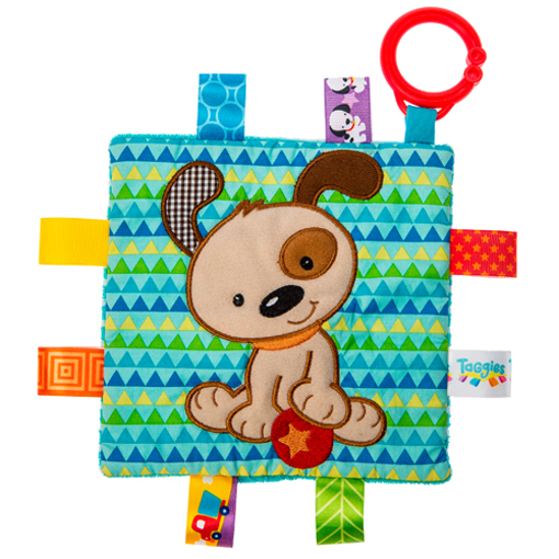 Taggies Crinkle Me Brother Puppy - 6.5x6.5"