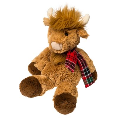 Marshmallow Junior Nutmeg Highland Cow - 9"