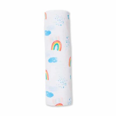 LJ440 Rainbow Sky Cotton Swaddle