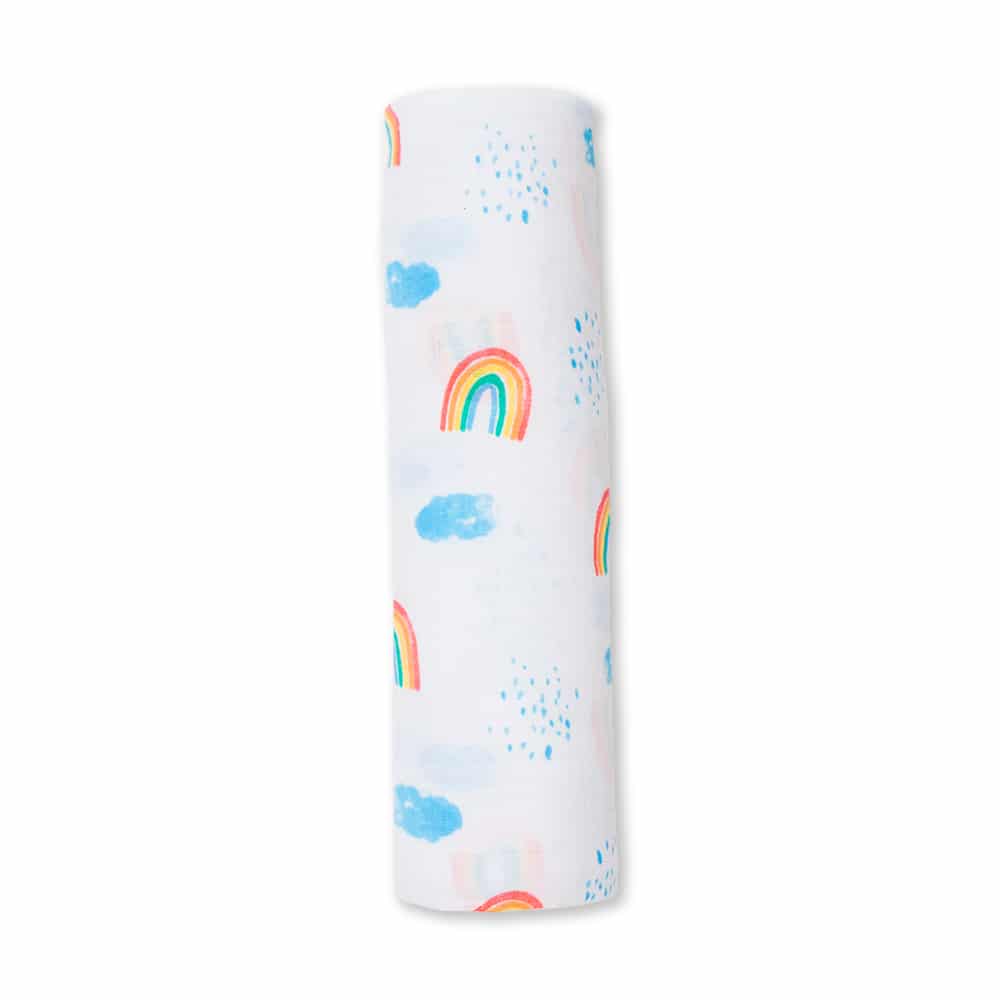 LJ440 Rainbow Sky Cotton Swaddle