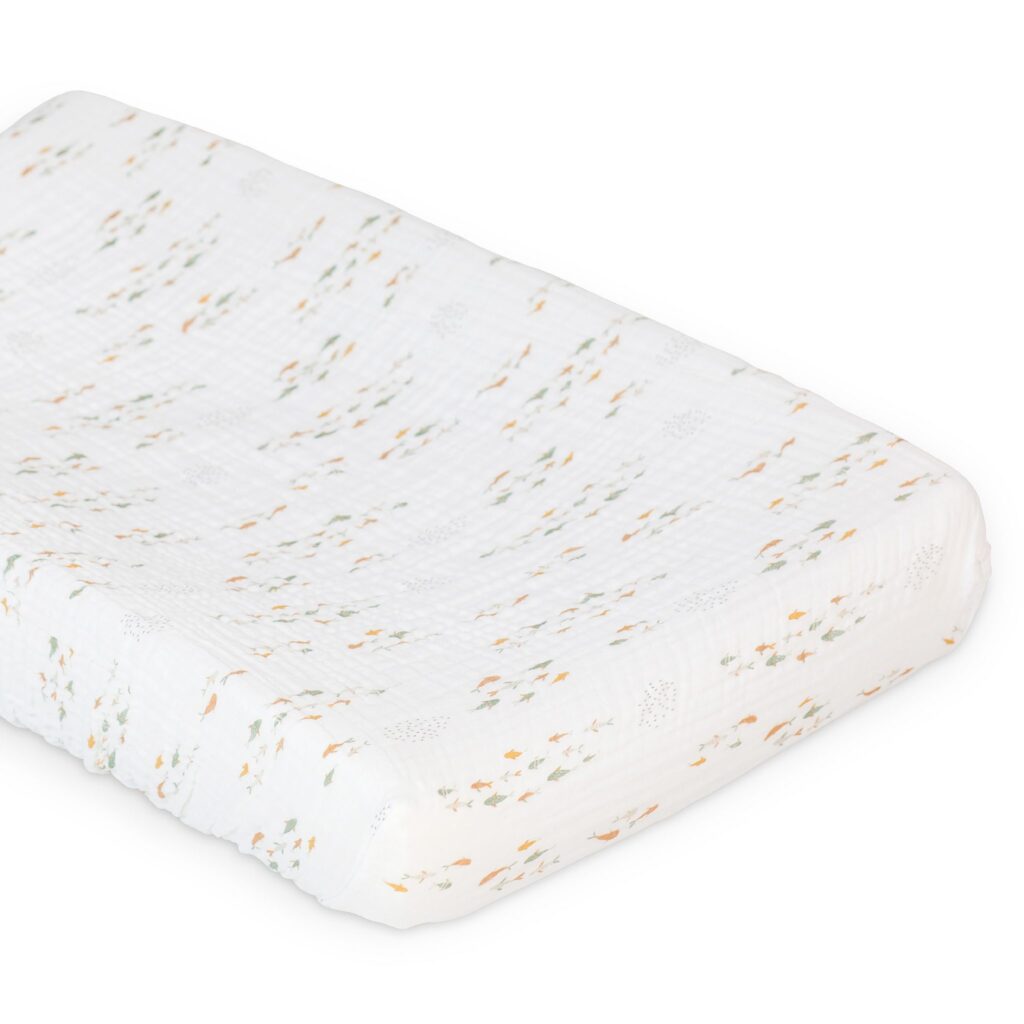 LJ721 Lulujo Change Pad Cover - Fish