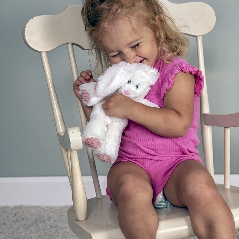 3W0A2003 Marshmallow Junior Cottonball Bunny