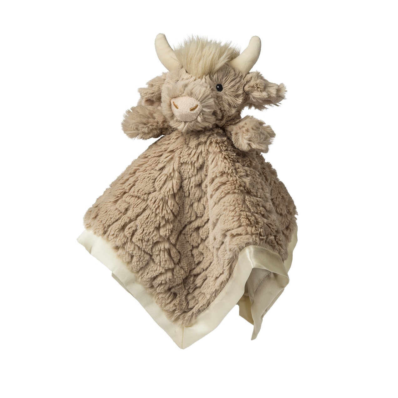 Putty Nursery Highland Cow Character Blanket - 13x13
