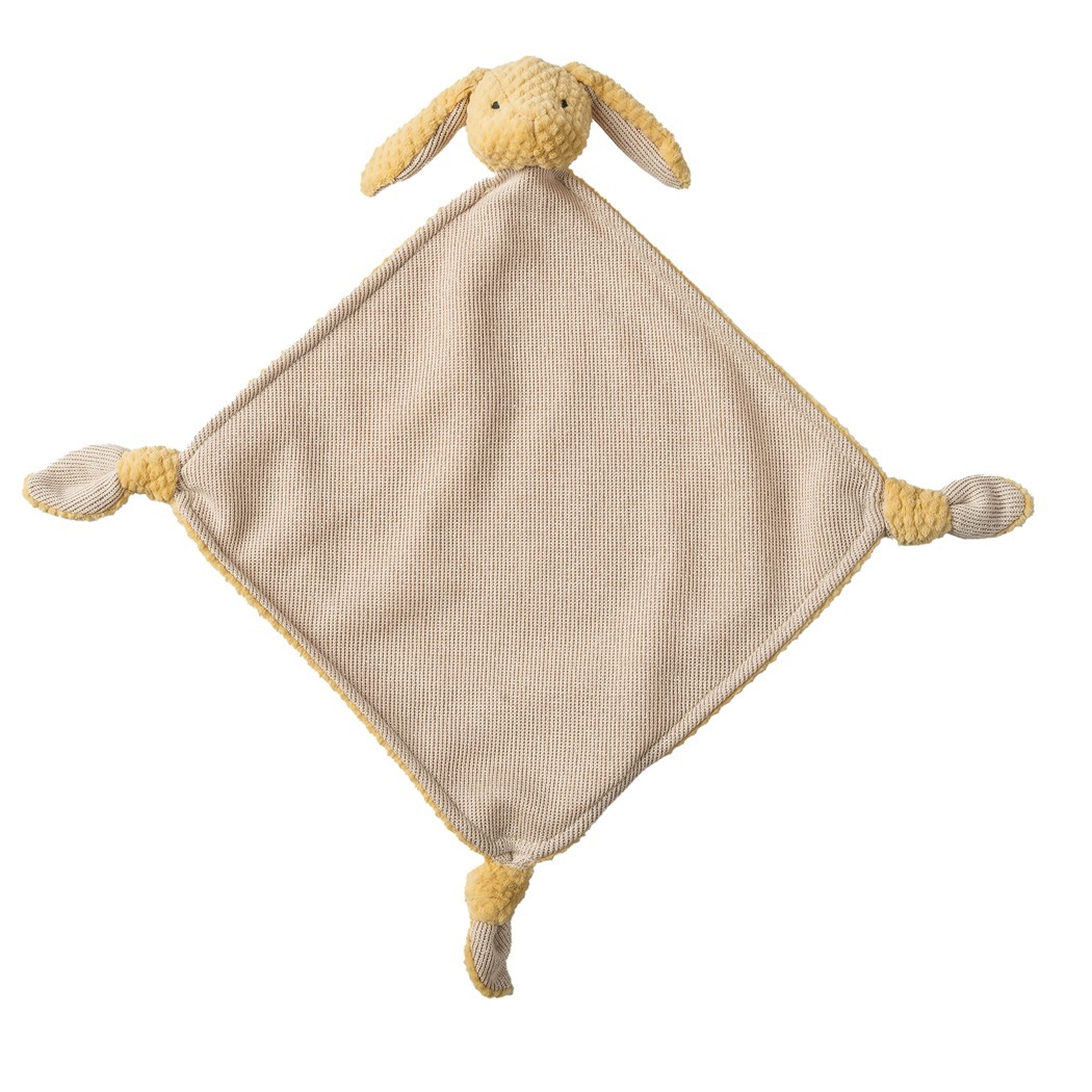 Nibbles Bunny Blankie - yellow - Mary Meyer Stuffed Toys