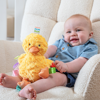43414 Taggies Dunkin Duck Soft Toy