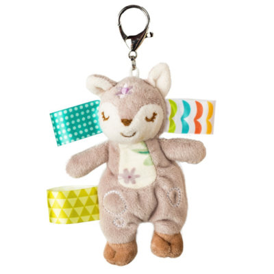 Taggies Flora Fawn Bag Charm - 6"