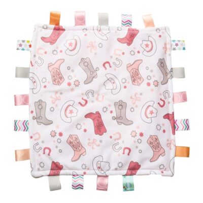 Taggies Original Comfy - Giddy Up - 12x12"