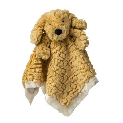 Putty Nursery Golden Puppy Character Blanket - 13x13"