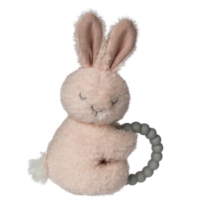 Sweet Dreams Bunny Teether Rattle - 6"