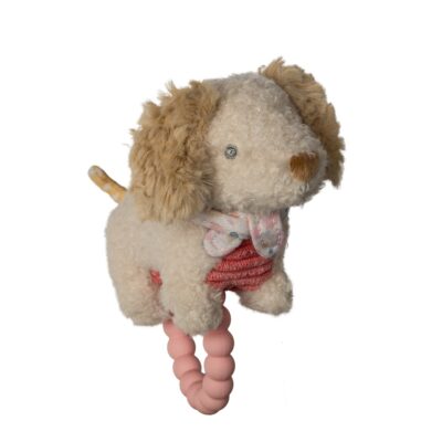 Dancing Dachshund Teether Rattle - 6"