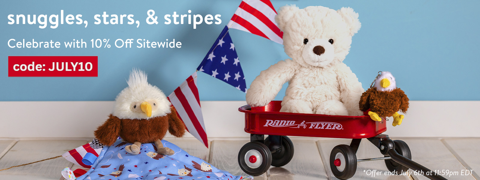 10% off - 4th of july sale - americana
